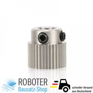 Extruder Filament Vorschubrad Zahnrad MK7/MK8 Edelstahl 3D Drucker - Bild 1 von 5