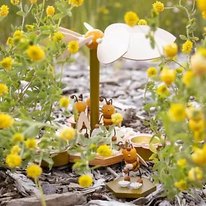Osterpyramide Pyramide mit Bienen, für Teelichte Breite x Höhe x Tiefe 23,5 cmx1 - Bild 1 von 3