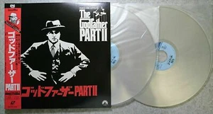 The Godfather Part 2 1974 SF108-1065 Japanese Laserdisk 2LD w/OBI w/Tracking No. - Imagen 1 de 5