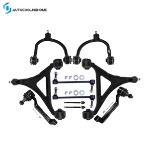 10pcs For 2005-2010 Chrysler 300 AWD Front Upper & Lower Control Arm Tie Rod End - Picture 1 of 11