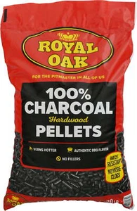 Royal Oak 100% Hardwood Charcoal Pellets, 20 Pounds New - Picture 1 of 3