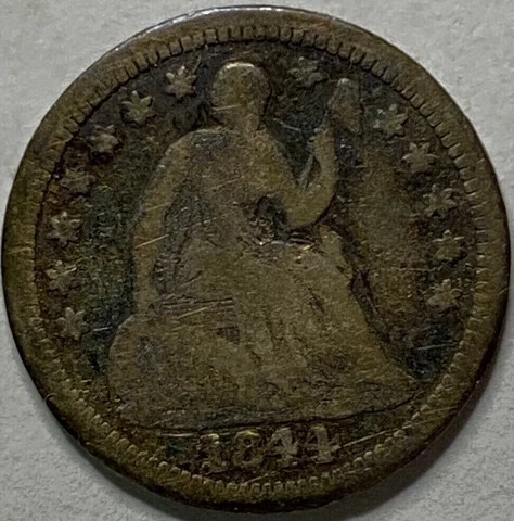 1844-O Seated Liberty Half Dime Cover