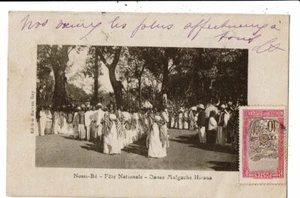 CPA-Carte Postale-Madagascar-Nossi Bé Fête Nationale-Danse Malgache Hirana  - Picture 1 of 2