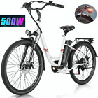 500W 26" Electric Bike Commuting Bicycle w/48V LI-Battery Beach Cruiser E-Bike*