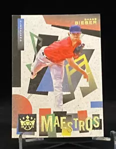 2022 Panini Diamond Kings Maestros #M-12 Shane Bieber Cleveland Guardians - Picture 1 of 2