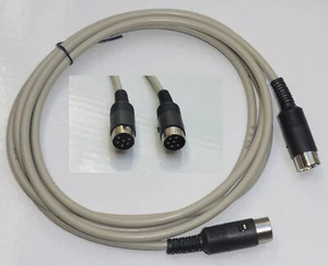 Commodore 64/128/116/16/+4 Serial Kabel für Floppy/Drucker 1M. - Bild 1 von 1