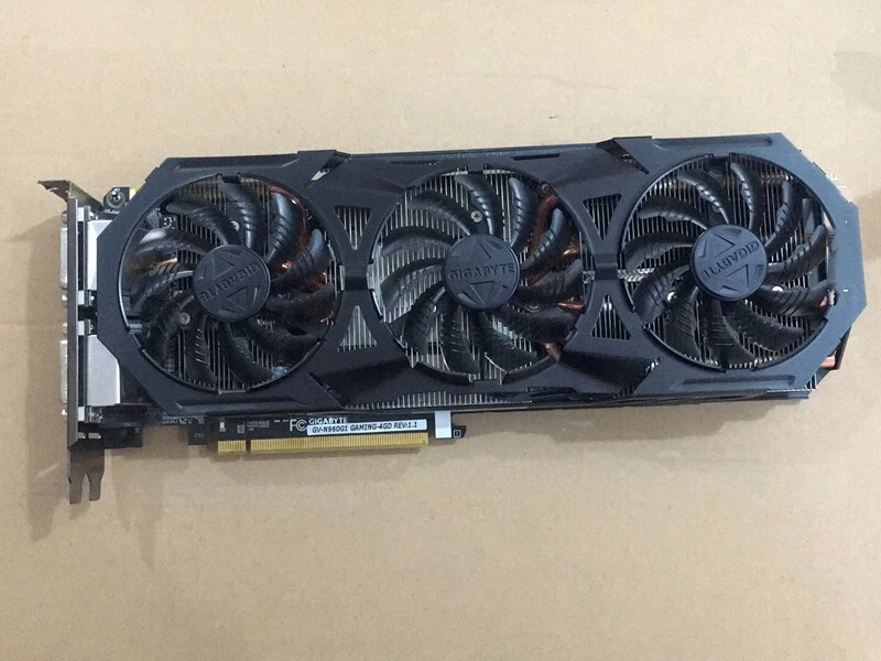 GIGABYTE GeForce GTX960 GAMING 4GB GDDR5  PCI-E Graphics Video Card DP DVI HDMI - Image 1 of 4