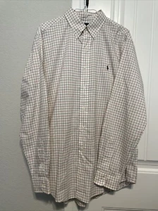 Ralph Lauren Shirt Mens Large Button Down Long Sleeve - Picture 1 of 6