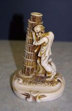 VINTAGE 'HUNCHBACK LEANING TOWER OF PISA' 5" TALL IVOREX STYLE RESIN ASHTRAY