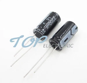20PCS Electrolytic Capacitors 16V 2200uF Volume 10x20mm NEW - Picture 1 of 1