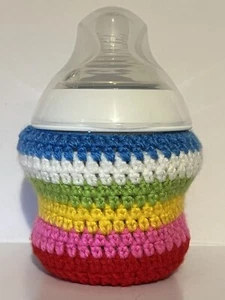 Chrochet Handmade Baby Bottle Cover for Tommee Tippee 5oz/150ml - Picture 1 of 1