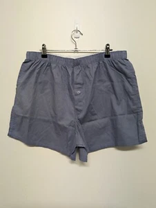 Anko Mens Pyjama Beach Shorts Size XL Blue Dolphin Print 100% Cotton 1705 - Picture 1 of 6