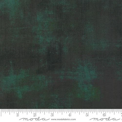 Moda Fabric - Grunge Basics Christmas Green - Sold by 1/2 Yard Increments - Image 1 of 1