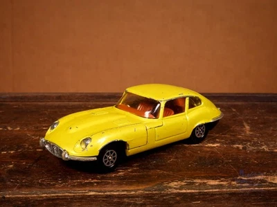 Corgi Toys Whizzwheels 374 Jaguar E-Type 2+2 Coupe gelb met. vintage diecast - Bild 1 von 4