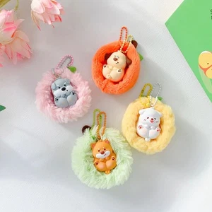 Kenji Mima Duo Dog Nest Keyring - Picture 1 of 5