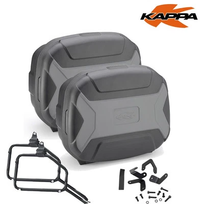 VALIGIE LATERALI + TELAI [KAPPA] KVC35NG - KAWASAKI VERSYS 650 2008 2009 Foto 1 de 3
