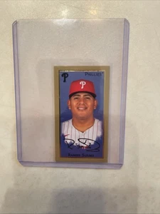 2025 Topps T205 Ranger Saurez Gold Leaf Limited to ~25 Copies - Picture 1 of 1