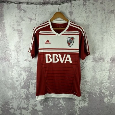 Винтажная футболка Adidas River Plate футбол 2016–17 выездные матчи размер M - Изображение 1 из 4