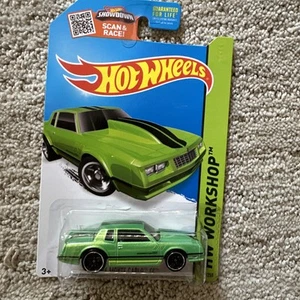Chevy Monte Carlo SS 86 K-Mart 1986 verde Hot Wheels exclusivo taller HW - Imagen 1 de 9