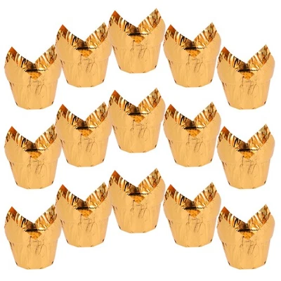  50 Pcs Muffins Förmchen Papier Backformen Muffinförmchen Zum Backen - Bild 1 von 4