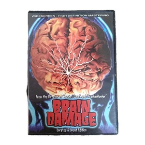 BRAIN DAMAGE DVD (Unrated and Uncut Edition) - Widescreen OOP RARE VGC FREE POST - Picture 1 of 2