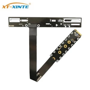 Cable de tarjeta gráfica M.2 a PCIE X16 Riser M.2 para llave NVMe M a PCI-E 5,0 x16 - Imagen 1 de 10