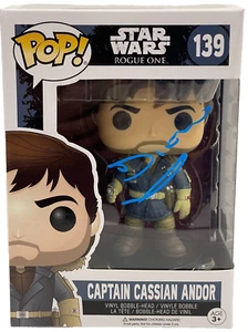 Diego Luna Signed Cassian Andor Funko Rogue One Star Wars Autograph Beckett - Picture 1 of 2