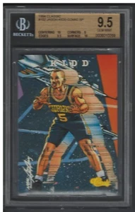 1994 Classic Jason Kidd Comic ROOKIE BGS 9.5 GEM with PRISTINE 10 CENTER LOW POP - Picture 1 of 2