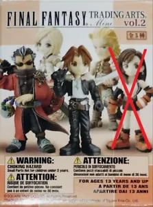 Final Fantasy Trading Kunst Figur Set 4 selten Square Japan Spiel Hobby m463 - Bild 1 von 6