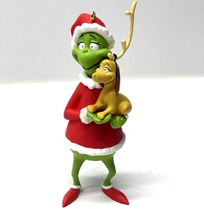 Hallmark Keepsake Ornament The Grinch Dr. Seuss Sculpted By Robert Chad 1998 - Picture 1 of 3