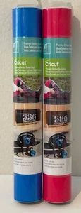 CRICUT Premium Outdoor Glossy BLUE & PINK Vinyl For All Cricut Cutting Machines - Picture 1 of 7