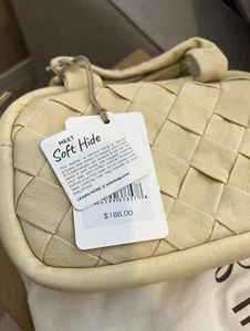Hobo Maze Woven Leather Purse, New With Tags, Retail $188 - Picture 1 of 5