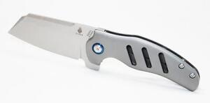 Kizer Cutlery C01e Knife CPM-S35VN Sheepsfoot Blade Titanium Handles KI4488