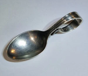 Vintage Curved Handle EPNS Tea Spoon - (#261) - Picture 1 of 6