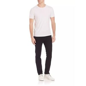 Frame Mens Size Size 32 L'Homme Skinny Jeans Style # LMHK795 Noir Black Fashion