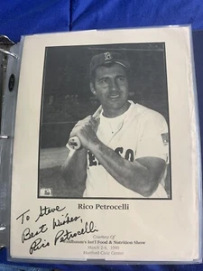 Rico Petrocelli personalized autographed 8 x 10 RED SOX baseball picture - Picture 1 of 2