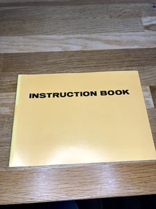 Janome New Home 888 Instruction Manual Sewing Machine Book also suit 535 - Picture 1 of 3