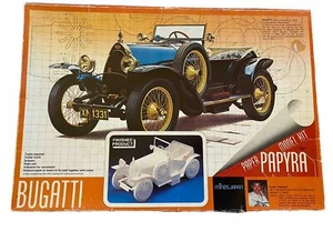 Kit Modelo Papel Papyra Bugatti Koichi Takahashi Japón Serie S Nº 9 1978 Nuevo de Lote Antiguo - Imagen 1 de 17