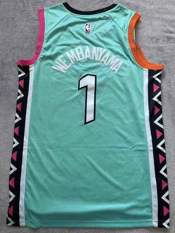 Victor Wembanyama San Antonio Spurs Jersey New W/Tags Size XL Cover