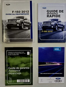 OEM 2012 Ford F-150 Guide Du Proprietaire Owners Manual in FRENCH - Picture 1 of 5