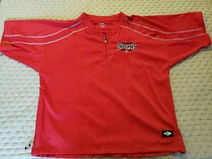 BONITA CHAQUETA CORTAVIENTOS JERSEY EASTON INDIOS CLEVELAND PARA HOMBRE XL - Imagen 1 de 8