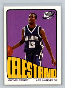 1999-00 Press Pass SE Old School #20 John Celestand Los Angeles Lakers