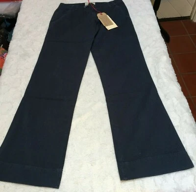 Current/Elliott Size 27 The Sergeant Trouser Wide Leg Pants Shadow Blue New $198 - Image 1 of 4