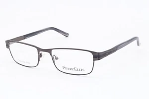 NEW PERRY ELLIS PE 298A-3 GUNMETAL AUTHENTIC DESIGNER EYEGLASSES 52-18 - Picture 1 of 4