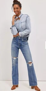 NWT Citizens of Humanity Libby High Rise Bootcut Jeans Sz 27 COH Mom - Picture 1 of 6