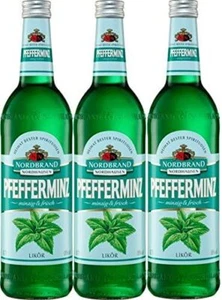 Nordbrand Nordhausen Pfefferminz Likör 3x0,7l