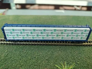 Z Scale 73' Centerbeam Lumber Load. Boise Cascade ( 2 Pieces ) - Picture 1 of 1