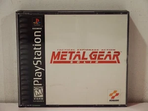 Metal Gear Solid MGS Sony Playstation PS1 US NTSC - Imagen 1 de 7