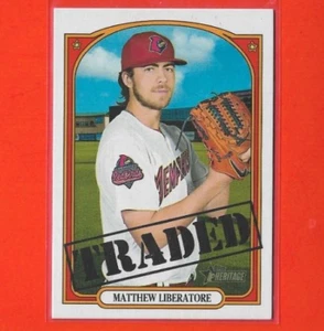 2021 Topps Heritage Minors #192 Matthew Liberatore - Memphis Redbirds - Picture 1 of 1