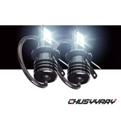 For Infiniti QX4 1999-2003 2pc H3 LED Fog Light Bulbs Conversion Kit 6000K White - Image 1 of 4